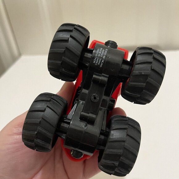 NKOK DINOSAUR MONSTER TRUCKS PUSH AND GO CLIMBER Rhino TOY TRUCK 2021 Red - Picture 8 of 8